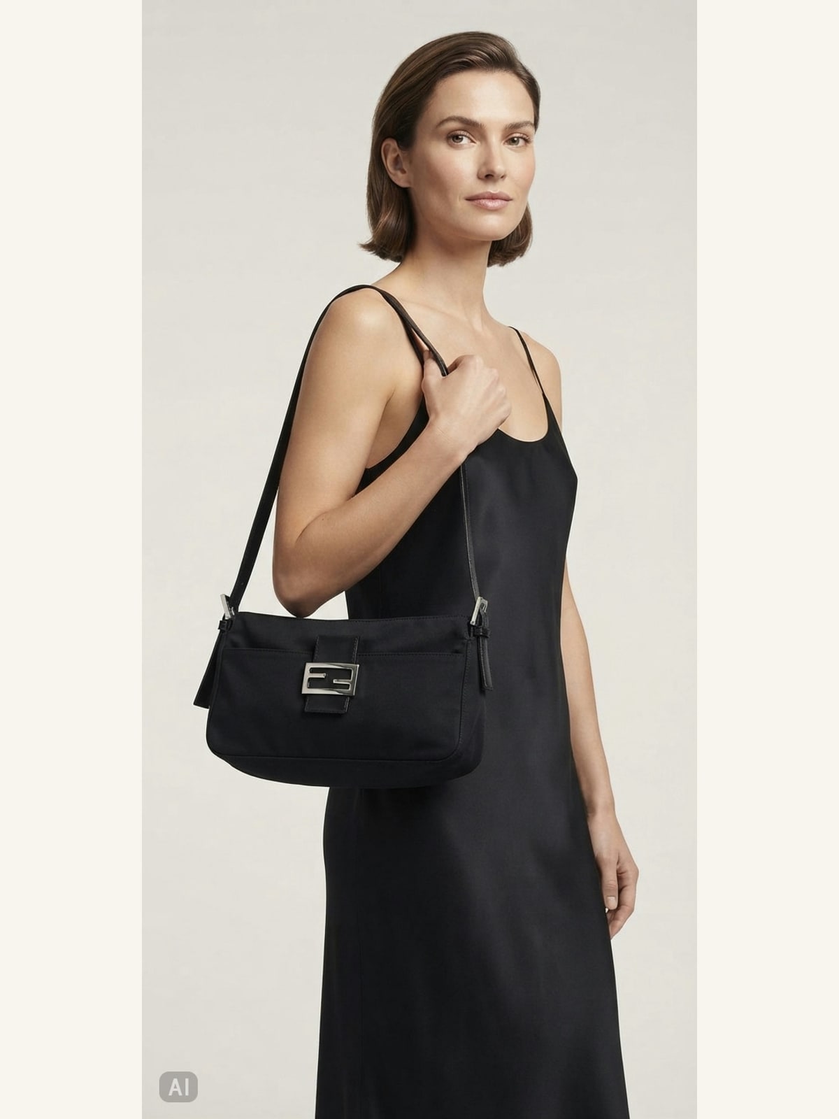 AI image of Fendi Baguette Shoulder Bag